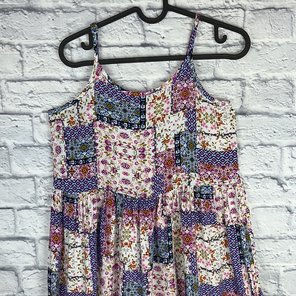 Knitworks Ruffled Floral Spring Dress - Picture 2 of 8